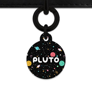 Bailey And Bone Pet ID Tags Space Galaxy Pet Tag