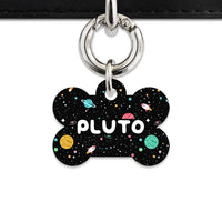Bailey And Bone Pet ID Tags Space Galaxy Pet Tag