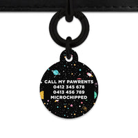 Bailey And Bone Pet ID Tags Space Galaxy Pet Tag