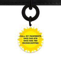 Bailey And Bone Pet ID Tags Sunny Sunshine Pet Tag