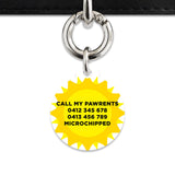 Bailey And Bone Pet ID Tags Sunny Sunshine Pet Tag