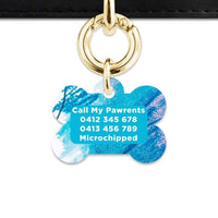 Bailey And Bone Pet Tag Abstract Crayon Pet Tag