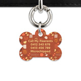 Bailey And Bone Pet Tag Abstract Organic Shapes Pet Tag