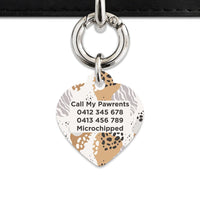 Bailey And Bone Pet Tag Abstract Safari Pattern Pet Tag