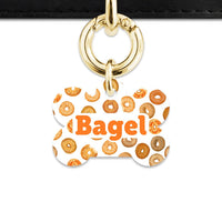Bailey And Bone Pet Tag Bagel Pattern Pet Tag