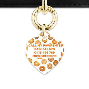Bailey And Bone Pet Tag Bagel Pattern Pet Tag