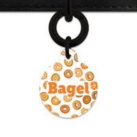 Bailey And Bone Pet Tag Bagel Pattern Pet Tag