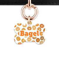 Bailey And Bone Pet Tag Bagel Pattern Pet Tag