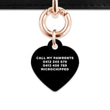 Bailey And Bone Pet Tag Black Hello My Name Is Pet Tag