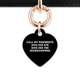 Bailey And Bone Pet Tag Black Pastel Confetti Pet Tag