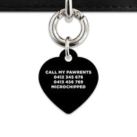 Bailey And Bone Pet Tag Black Pastel Confetti Pet Tag