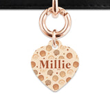 Bailey And Bone Pet Tag Boho Beige Seashells Pet Tag
