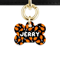 Bailey And Bone Pet Tag Bone / Gold Chicken Drumsticks Pet Tag