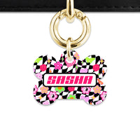 Bailey And Bone Pet Tag Bone / Gold Feeling Retro Pet Tag