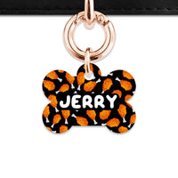 Bailey And Bone Pet Tag Bone / Rose Gold Chicken Drumsticks Pet Tag