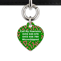 Bailey And Bone Pet Tag Candy Canes Pet Tag
