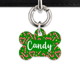Bailey And Bone Pet Tag Candy Canes Pet Tag