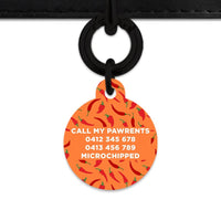 Bailey And Bone Pet Tag Chili Pepper Pet Tag