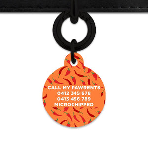 Bailey And Bone Pet Tag Chili Pepper Pet Tag