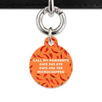 Bailey And Bone Pet Tag Chili Pepper Pet Tag