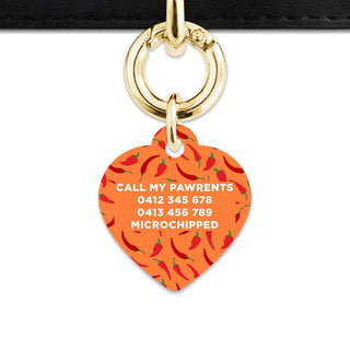 Bailey And Bone Pet Tag Chili Pepper Pet Tag