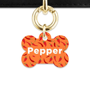 Bailey And Bone Pet Tag Chili Pepper Pet Tag