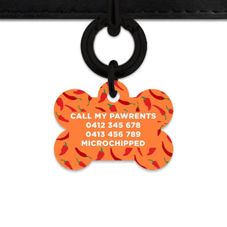 Bailey And Bone Pet Tag Chili Pepper Pet Tag