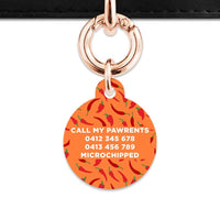 Bailey And Bone Pet Tag Chili Pepper Pet Tag