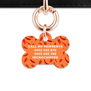 Bailey And Bone Pet Tag Chili Pepper Pet Tag