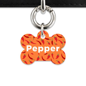 Bailey And Bone Pet Tag Chili Pepper Pet Tag