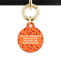 Bailey And Bone Pet Tag Chili Pepper Pet Tag