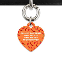 Bailey And Bone Pet Tag Chili Pepper Pet Tag