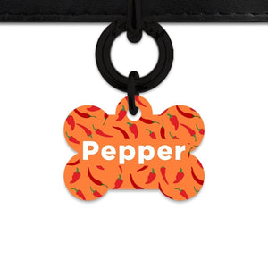 Bailey And Bone Pet Tag Chili Pepper Pet Tag