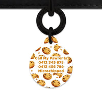 Bailey And Bone Pet Tag Choc Chip Cookie Pet Tag