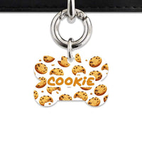 Bailey And Bone Pet Tag Choc Chip Cookie Pet Tag