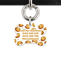 Bailey And Bone Pet Tag Choc Chip Cookie Pet Tag