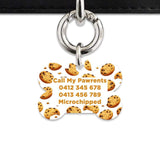 Bailey And Bone Pet Tag Choc Chip Cookie Pet Tag