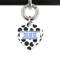 Bailey And Bone Pet Tag Choc Cookie Pattern Pet Tag