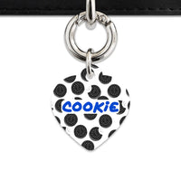 Bailey And Bone Pet Tag Choc Cookie Pattern Pet Tag