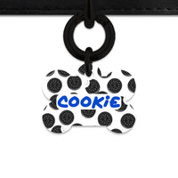 Bailey And Bone Pet Tag Choc Cookie Pattern Pet Tag