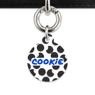 Bailey And Bone Pet Tag Choc Cookie Pattern Pet Tag