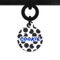 Bailey And Bone Pet Tag Choc Cookie Pattern Pet Tag