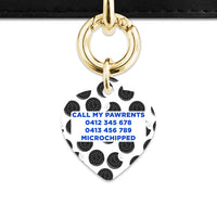 Bailey And Bone Pet Tag Choc Cookie Pattern Pet Tag