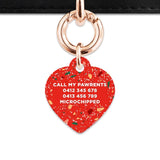 Bailey And Bone Pet Tag Christmas Terrazzo Pet Tag