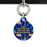 Bailey And Bone Pet Tag Cute Dinosaur Pattern Pet Tag