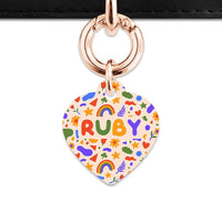 Bailey And Bone Pet Tag Cute Summer Shapes Pet Tag