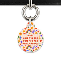 Bailey And Bone Pet Tag Cute Summer Shapes Pet Tag