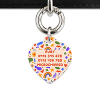 Bailey And Bone Pet Tag Cute Summer Shapes Pet Tag