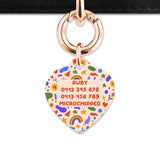 Bailey And Bone Pet Tag Cute Summer Shapes Pet Tag