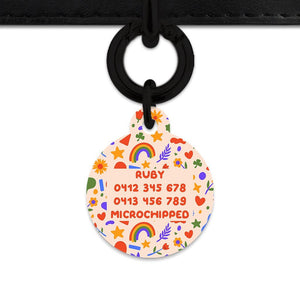 Bailey And Bone Pet Tag Cute Summer Shapes Pet Tag